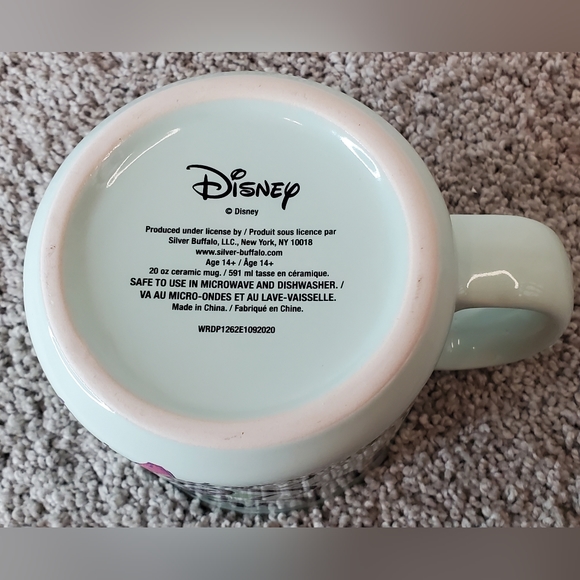 New Disney Under The Sea Ceramic 20oz Mug, The Little Mermaid, Ariel & Flounder - Picture 10 of 12